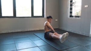 động tác Russian Twist