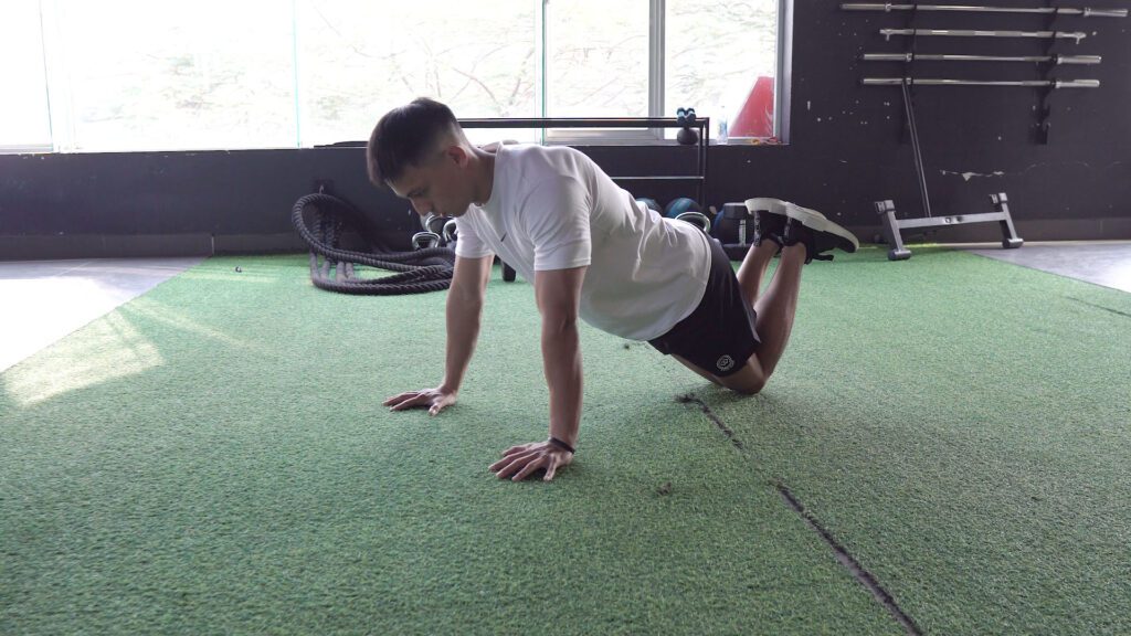 Hướng dẫn hít dất : Knee push up