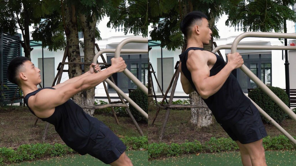 động tác Autralian Pull Up