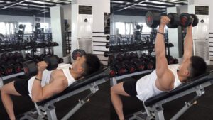 tập ngực phòng gym tăng cơ